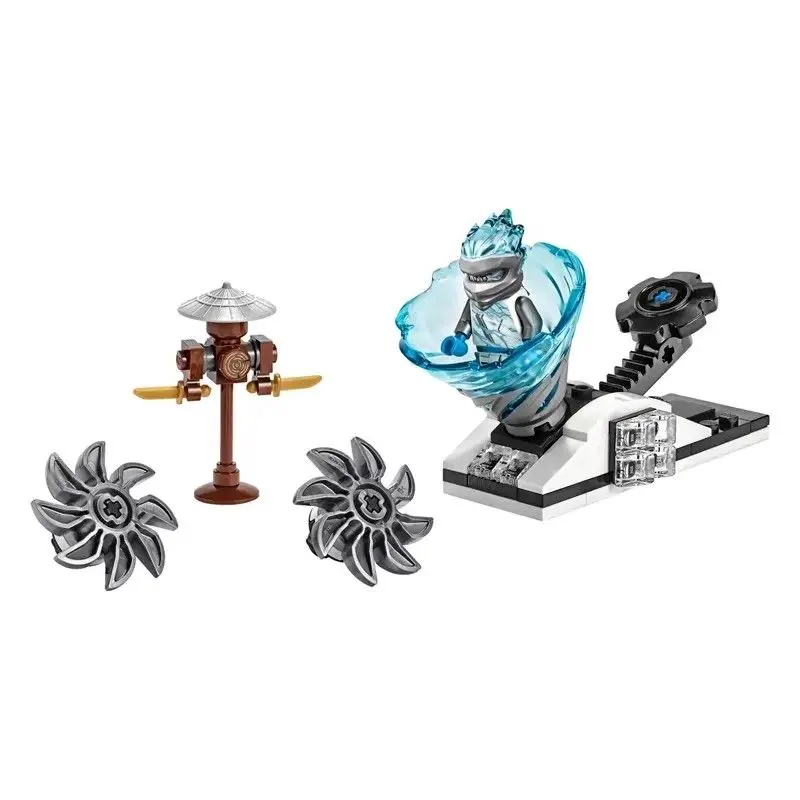 Đồ Chơi Khối Lắp Ráp Con Quay Băng Tấn Công Xoay Ninjago Lloyd Zan, Sáu Kênh, Phát Hành Năm 2024 4