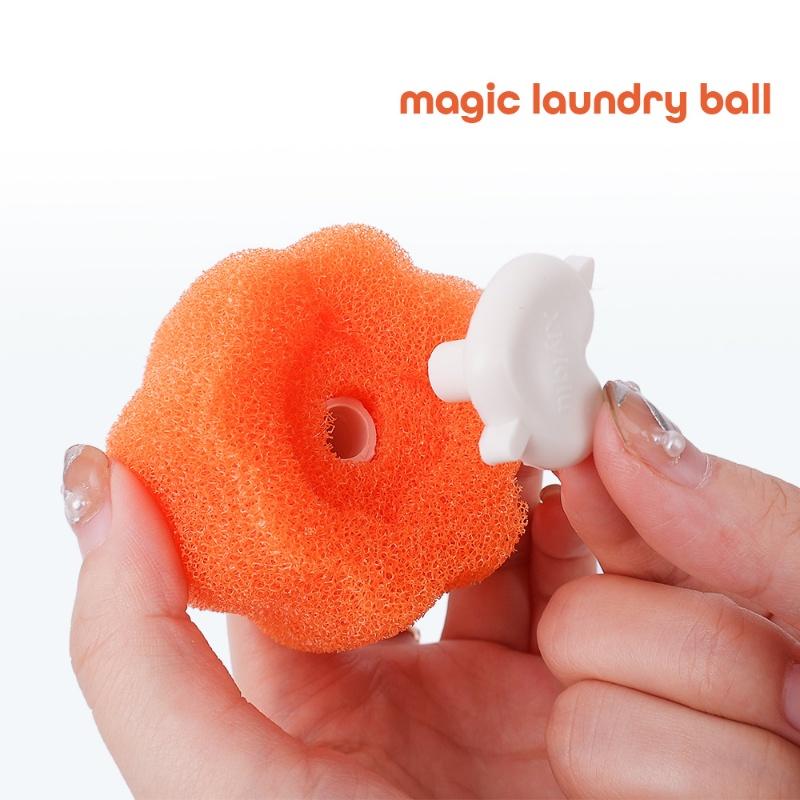 3 Pcs/lot Household Washing Machine Hair Catcher Useful Magic Laundry Ball Reusable Lint Remove Dog Hairs Removal Sponge Cleaning Tools 7