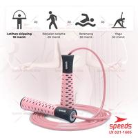 Gambar SPEEDS Skipping 2in1 Lompat Tali Loncat Tali Jump Rope Lompat Tali High Jump Gym Alat Outdoor 021-1605 - 1601 A HITAM dari Speedss Official Store Kota Surabaya 3 Tokopedia
