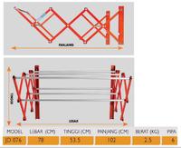 Gambar Jemuran Dinding Minimalis Lipat Fortuna Handuk JD-76 dari JEMURAN FORTUNA NUSA RAME Kota Administrasi Jakarta Utara 5 Tokopedia