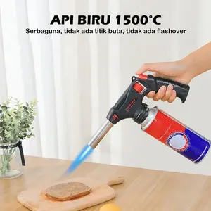 Kepala Gas Portable Torch HITAM