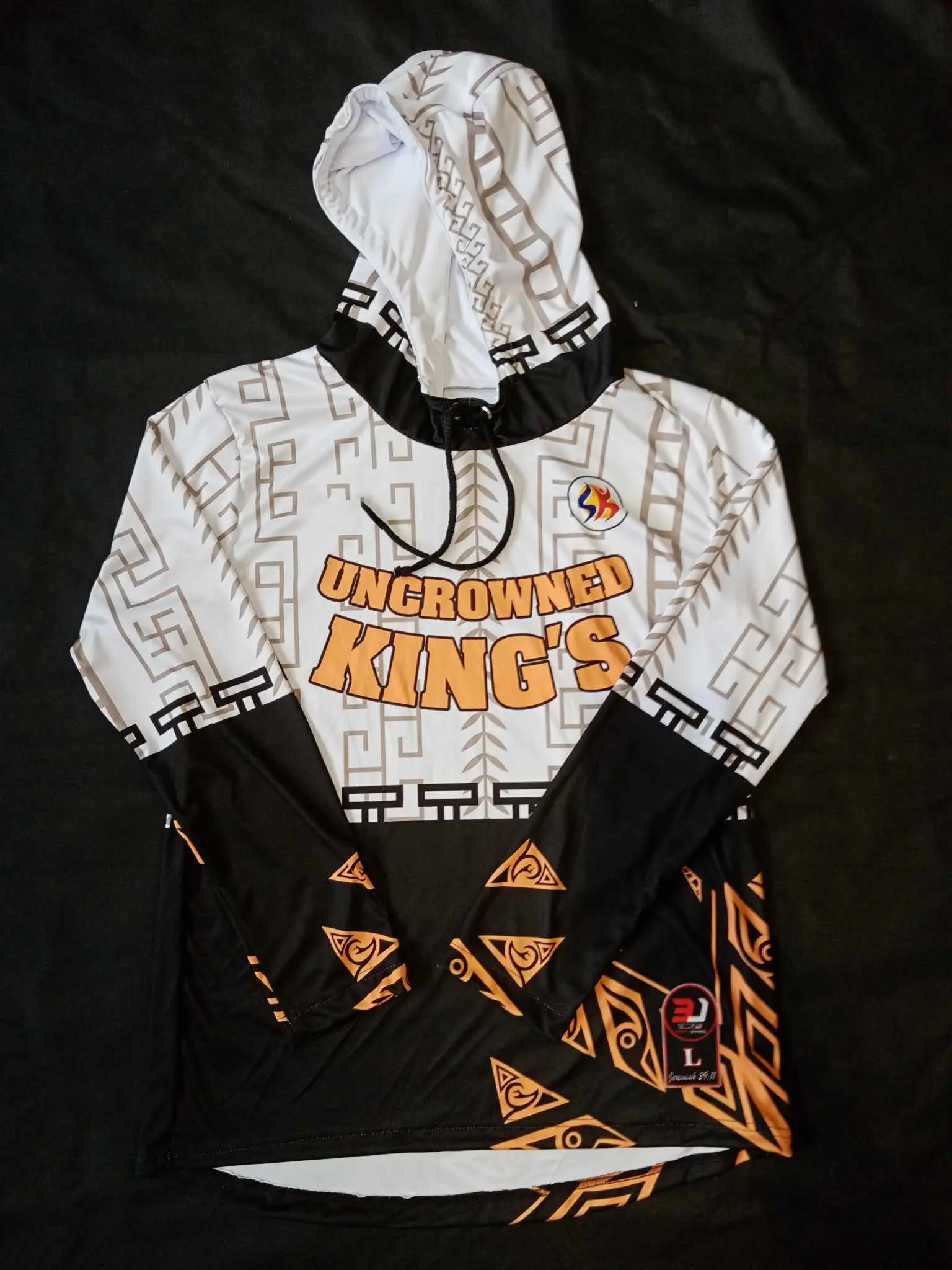 CROWN KINGS HOODIE FULL SUBLIMATION (FREE CUSTOMIZED: TEAM NAME & NUMBER)