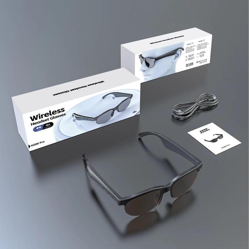 Smart Glasses, Wireless Headphone Smart Glasses for iPhone, Sunglasses for Women & Men, Bluetooth-compatible Glasses, New Year's Christmas Gifts 3