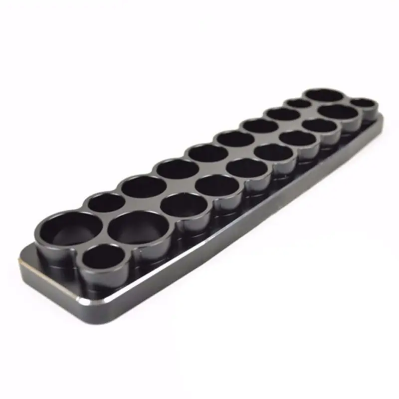 1pc Tools Storage Rack Holder Stable Anti Deformed Screwdrivers Organizer Stand 20 Holes Tools Mount Stand Metal Rack