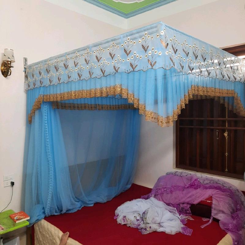 E1 Combo cả màn và khung inox. Màn chống muỗi, côn trùng. Tặng kèm vít nở.