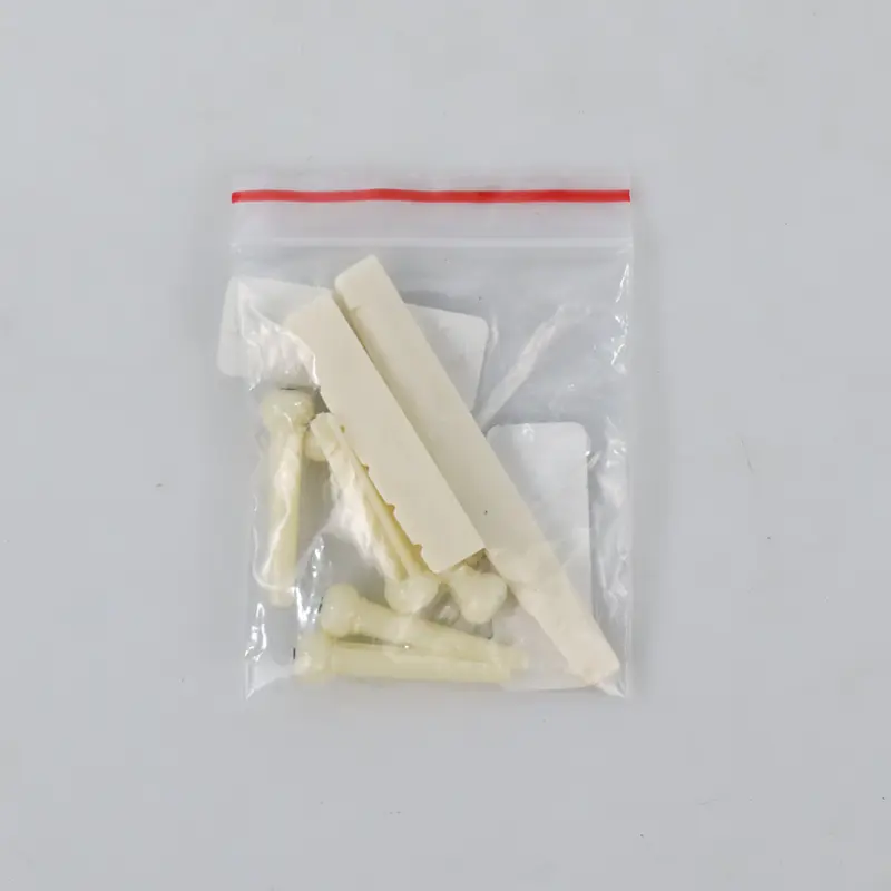 Bridge Pins Saddle Senar Nut Gitar Akustik - A009 - Beige Plastik 5