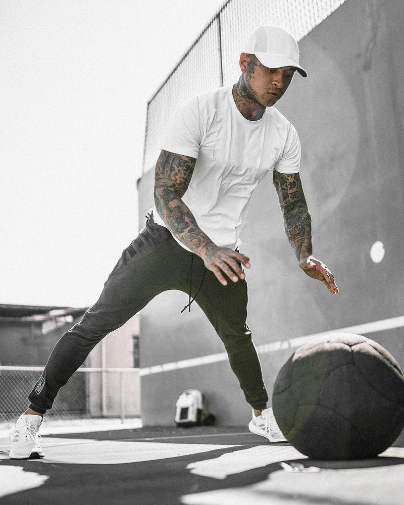 Product Introduction of T-Shirt Summer Sports Fitness Short Sleeve Men'S Quick Dry Training T-Shirt 4