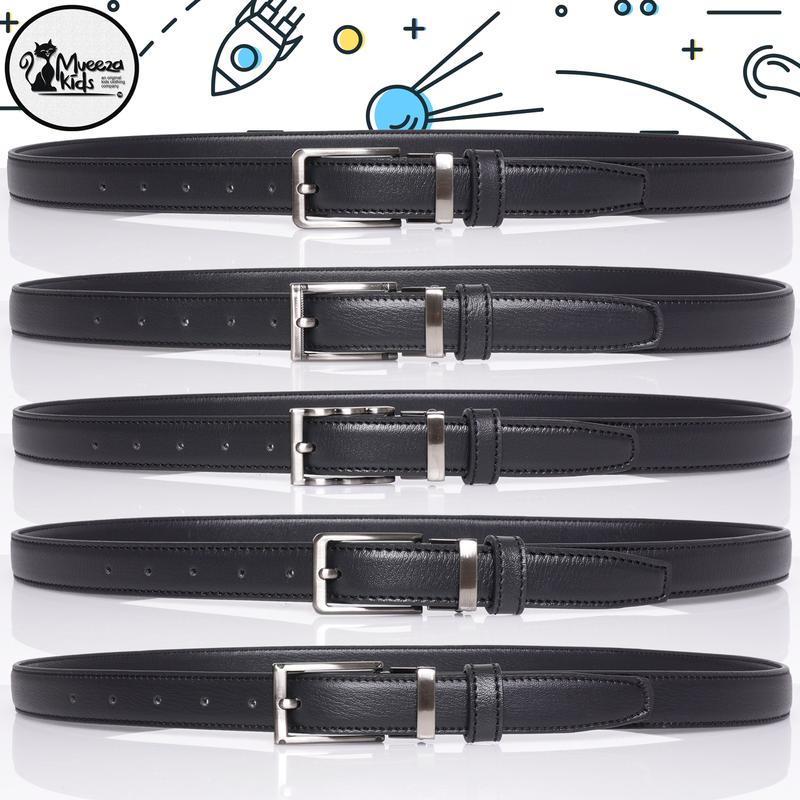 Ikat Pinggang Anak-anak Vintage Sabuk Sekolah Kulit Jahit Anak laki-laki Dan Perempuan Kids 1