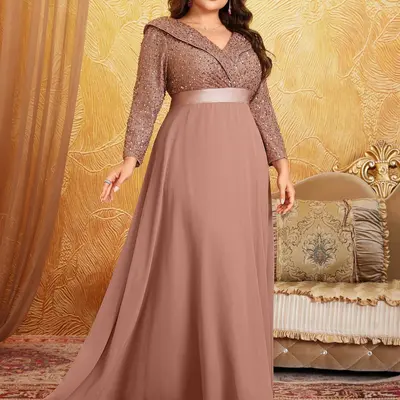 green emerald velvet dress Plus 