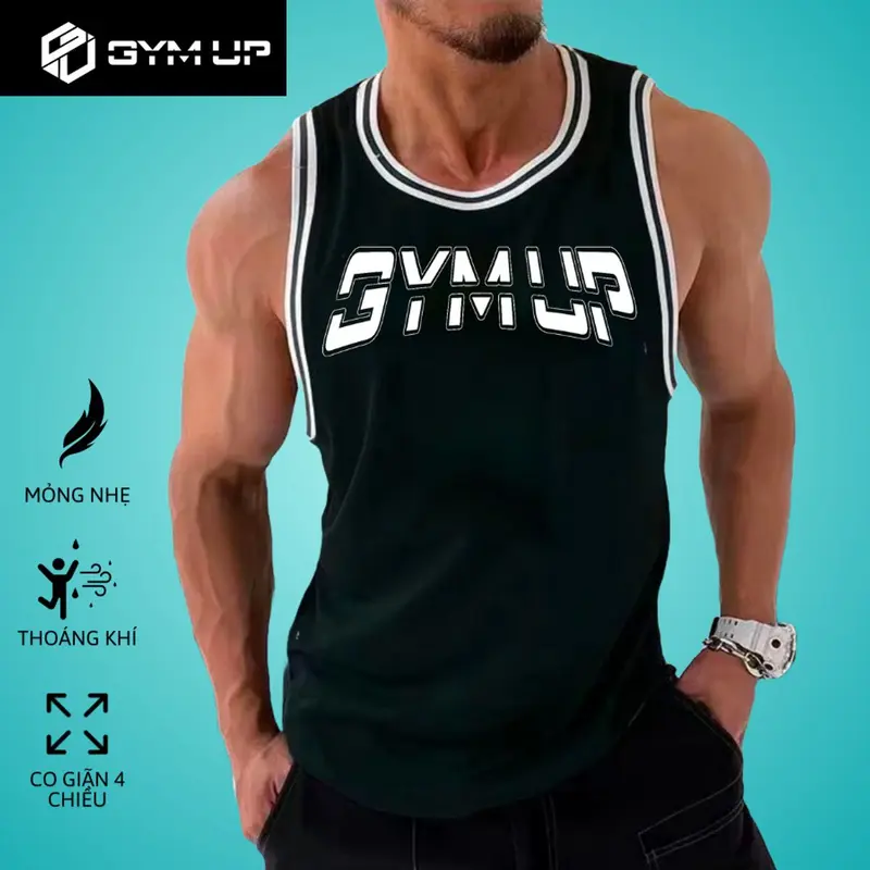 Tanktop GYM viền sọc tôn dáng TT1 0