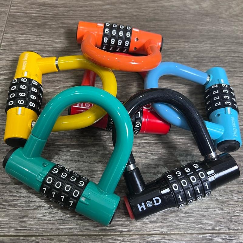 Combo 2 Ổ Khoá Số Chữ U 4 số Chống Trộm Màu Ngẫu Nhiên