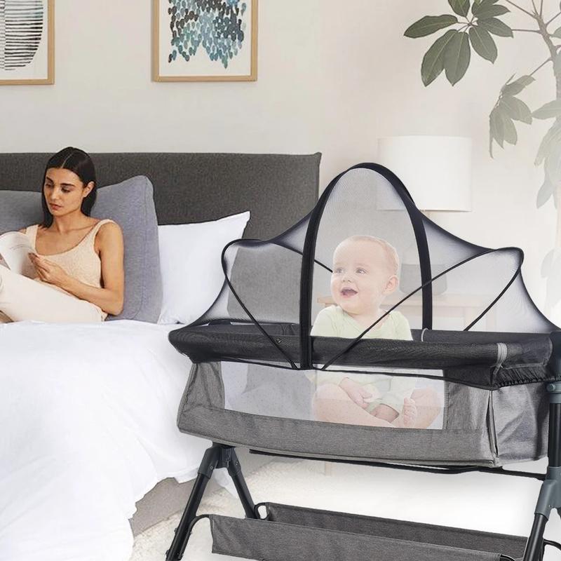 Product Introduction of Baby Mosquito Net Tent Breathable Folding Crib Cover Bassinet Mosquito Net Cover for Baby Crib To Keep Cats/Bugs Out 23