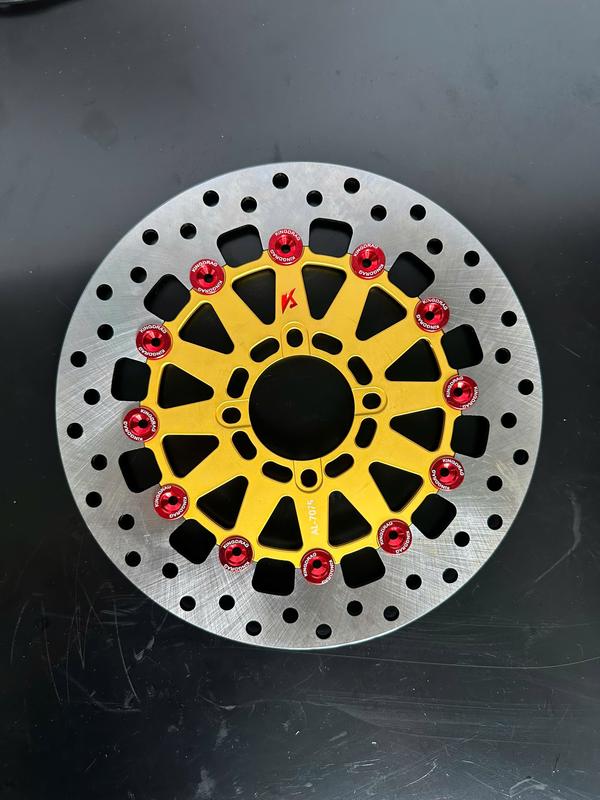 Đĩa King Drag  size 267mm ( 4 lỗ ốc) phù hợp cho các dòng xe có mâm trước 4 lỗ bắt ốc Phụ Tùng Phụ Kiện