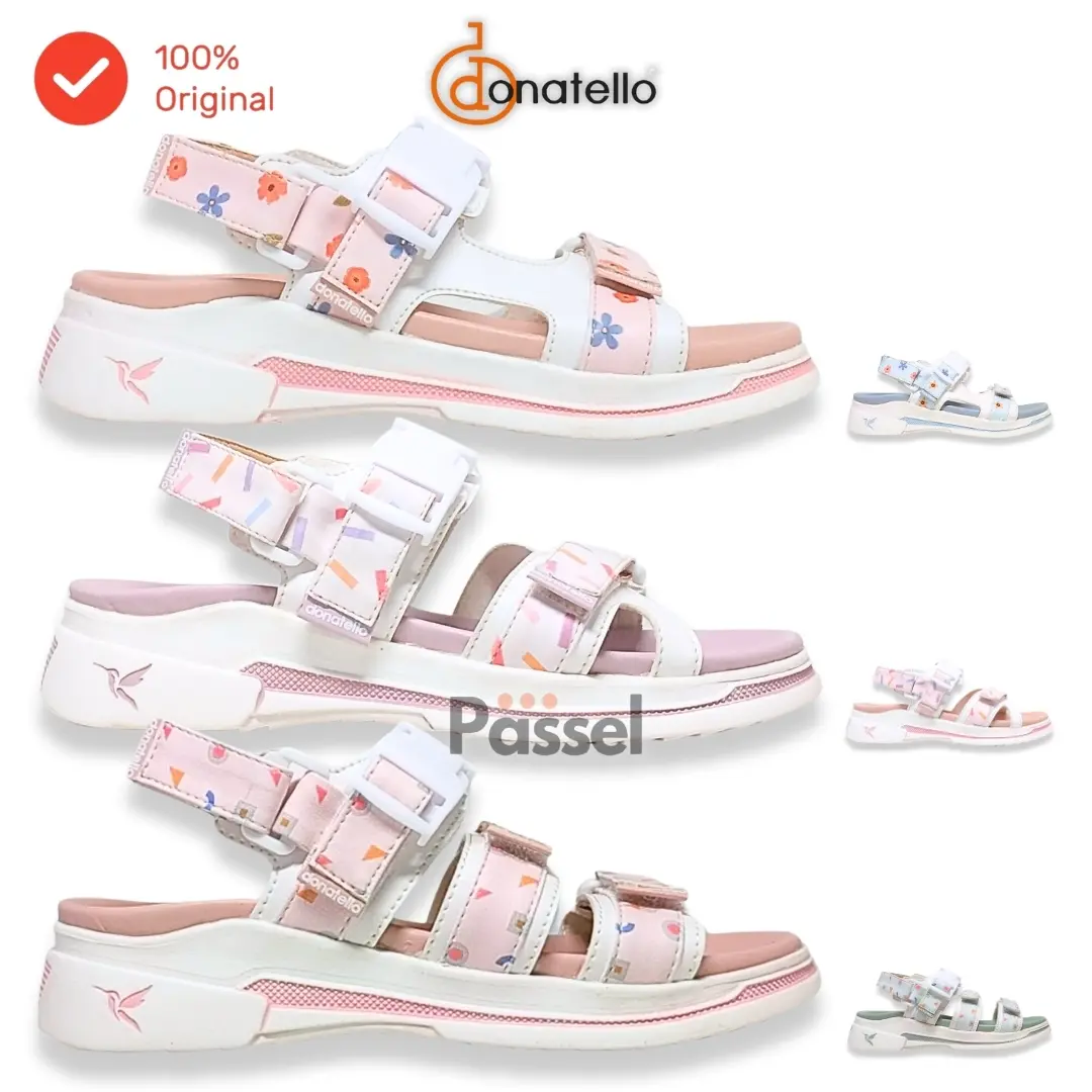 Passel x Donatello Sz. 31-35 Sepatu Sandal Anak Perempuan Kasual | DC12081 / DC12082 / DC12083