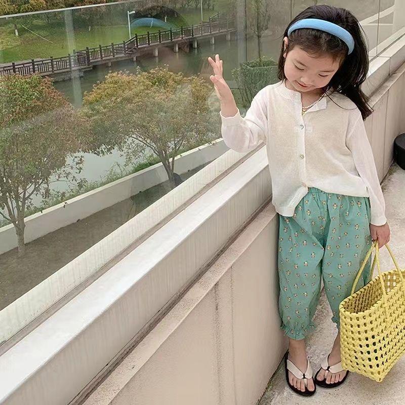 Áo Cardigan Dệt Kim, Màu Trơn Áo Khoác Chống Nắng, Quần Áo Trẻ Em Mùa Hè, Phong Cách Phương Tây Của Trẻ Sơ Sinh, Nhẹ, Thoáng Khí, Dễ Phối Đồ, Áo Sơ Mi Điều Hòa Không Khí, Hàng Đầu 2