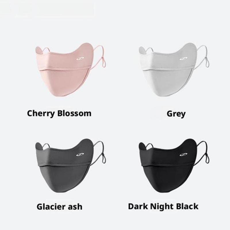 Product Introduction of Outdoor Cycling Ice Silk Mask Anti-UV Sun Protection Mask Adjustable Breathable Sport Mask For Outdoor Cycling 21