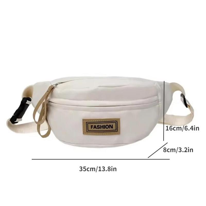 Product Introduction of Chest Bag For Men Solid Color Waist Bag High Quality Women Shoulder Bag Multifunction Male Fanny Pack Crossbody Small Bag 44