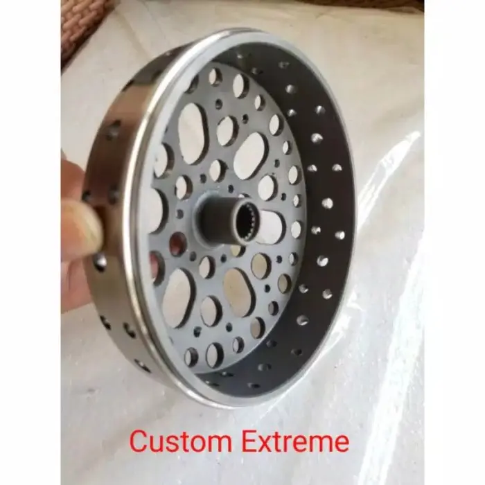 Mangkok Kampas Ganda Custom Nmax Aerox Lexi 2017 - 2020 - lubang Standar