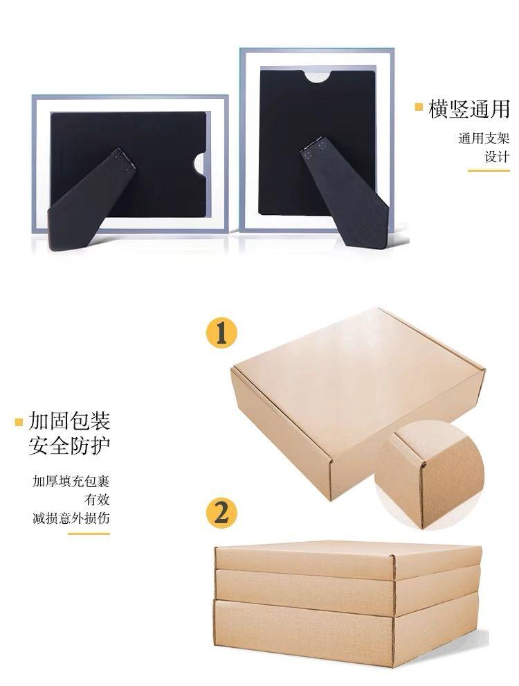 Product Introduction of Please Give a Blessing to Dizang Bodhisattva Crystal Glass Photo Frame Decoration Dormitory Office Family Good-looking Decoration Table 17