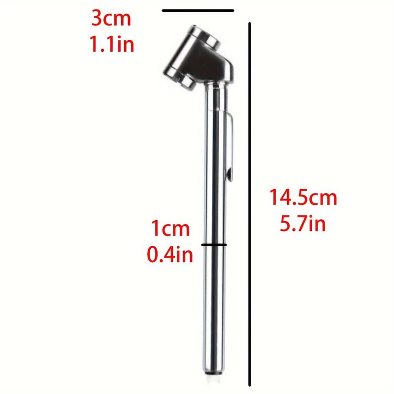 Product Introduction of Stainless Steel Tire Pressure Gauge, 10-120 PSI Heavy Duty Measurement Tool, Durable Insulation Material, Vehicle Tire Air Pressure Tester for Trucks & Cars 12