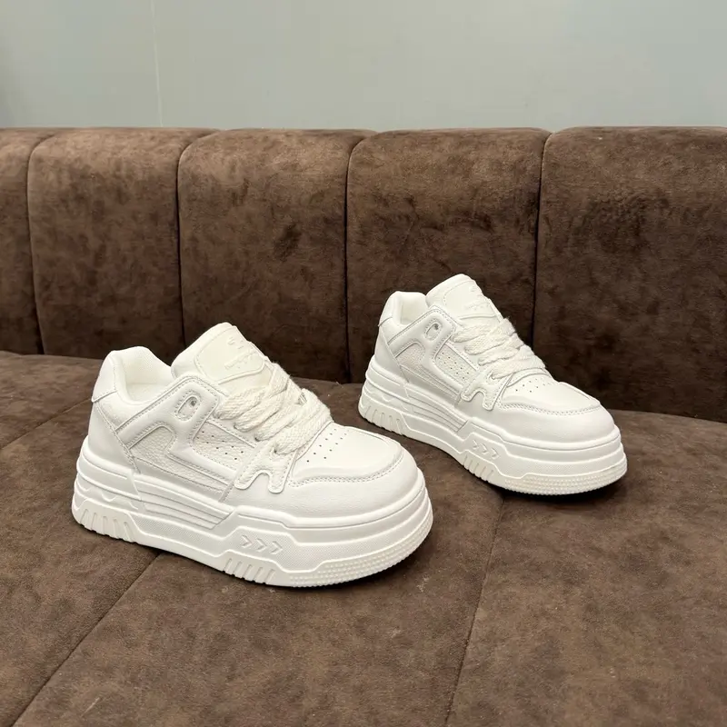 Giày Sneaker nữ thể thao quảng châu đế bằng 5cm cao cấp Vip014 0