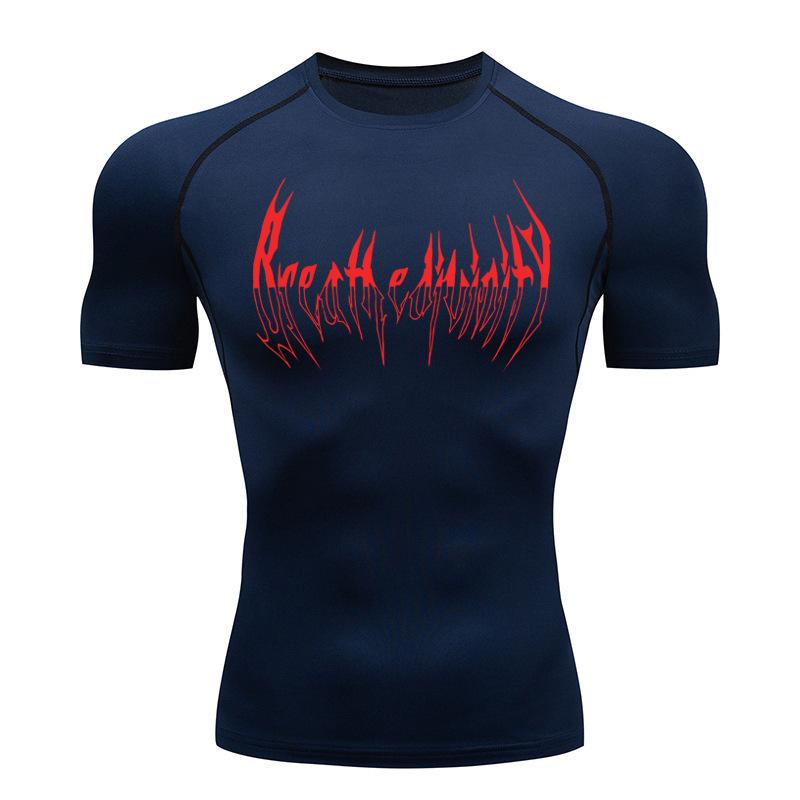 Product Introduction of Quần Áo Nhanh Khô, Áo Thun Thể Thao, Quần Áo Chạy Bộ, Dành Cho Nam Giới, Tập Gym, Thoáng Khí, Wicking, Quần Bó Co Giãn, Hàng Mới Về 11