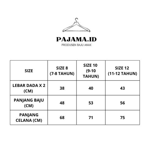 Product Introduction of PROMO PIYAMA ANAK JUNIOR USIA 6-12 TAHUN 100 RIBU DAPAT 5 SETELAN MOTIF COWO 0