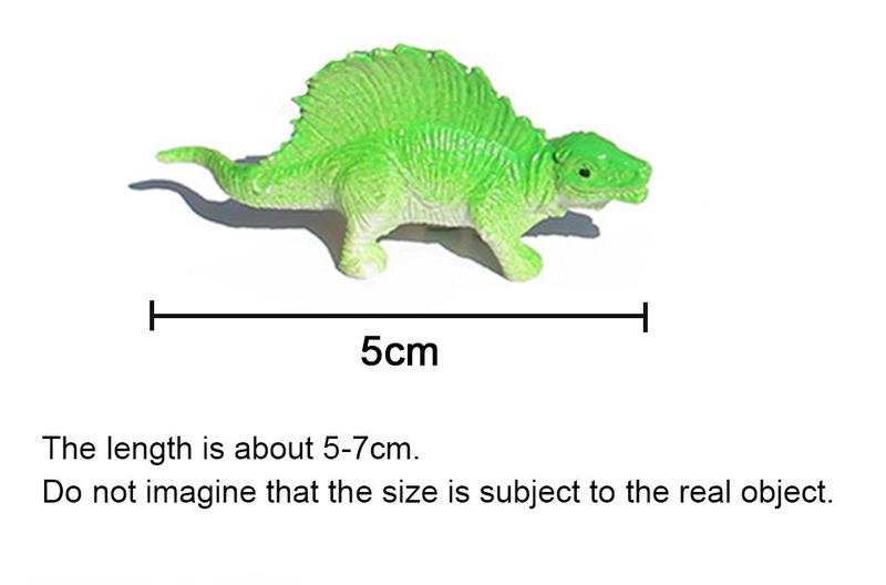 Product Introduction of 39pcs/lot Mini Dinosaur Model Children's Educational Toys Small Simulation Animal Figures kids Toys For Boy Gift 1