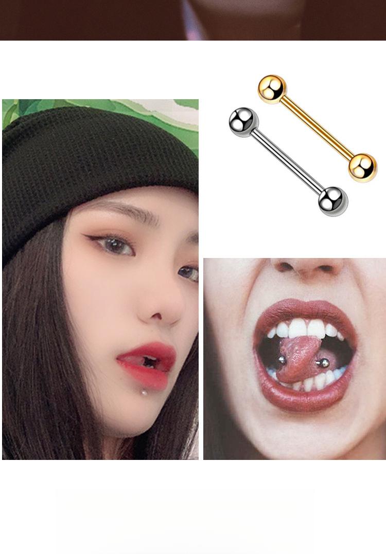Product Introduction of Khuyên Bông Khuyên Tai Đinh Tán Labret, Phong Cách Cơ Bản, Dính, Cho Cầu Tai, Móng Tay, Và Thiết Kế Lưỡi 3