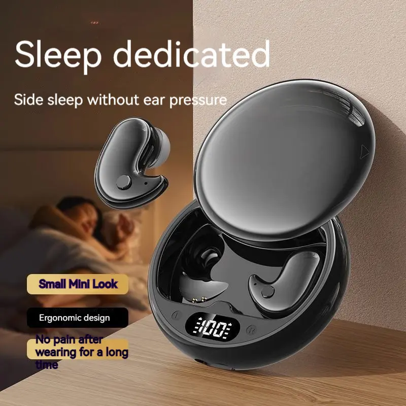 Tai Nghe Không Dây Bluetooth, Y36, 5.3, Tai Nghe Ngủ Vô Hình Trong Tai TWS, Có Mic, Khử Tiếng Ồn, Tai Nghe Nhạc HIFI, Thiết Kế Freefly