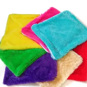 5pcs sarung bantal sofa 40x40 bulu rasfur lembut Kain Resleting