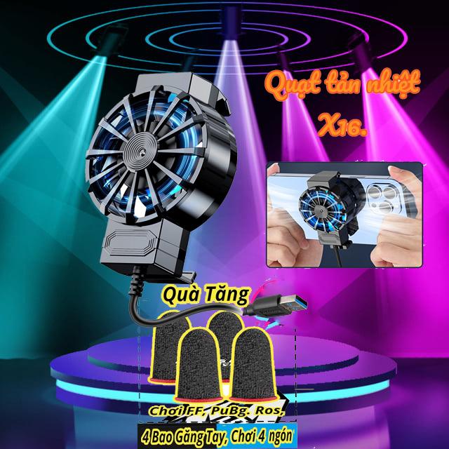 Quạt tản nhiệt X16 gía rẻ , tản nhiệt nguồn 5v dây LED làm mát điện thoại bằng quạt gió.