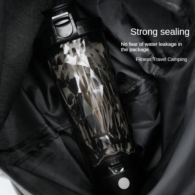 Electric Shaker Bottle, 1 Count Portable Protein Shaker Bottle, USB Rechargeable Blender Water Bottle for Home Office Gym Gift 3