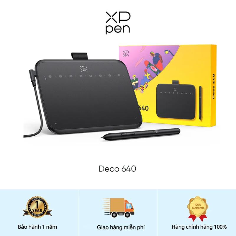 Bảng vẽ điện tử Xppen Deco 640 bảng vẽ điện tử cho Laptop, bảng vẽ điện tử cho Android, Bảng vẽ điện tử cho Ipad, Bảng vẽ điện tử cho Iphone bảng viết dạy học online take note, bảng viết ghi chú, bút cảm ứng vẽ Đèn bảng viết
