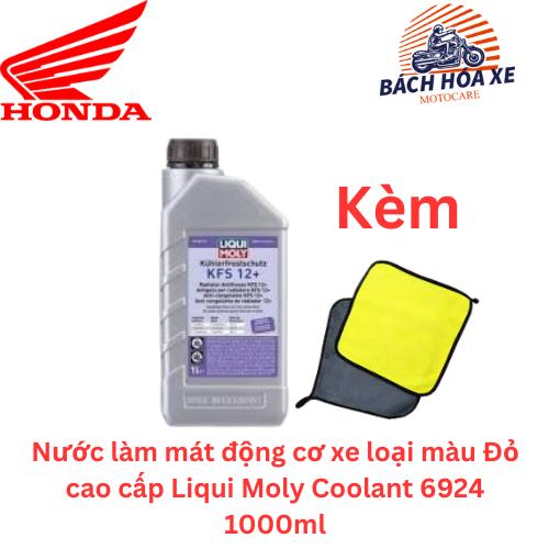 Tặng Khăn Nước làm mát nguyên chất LIQUI MOLY mẫu mới - nhiệt độ sôi 180° Dầu