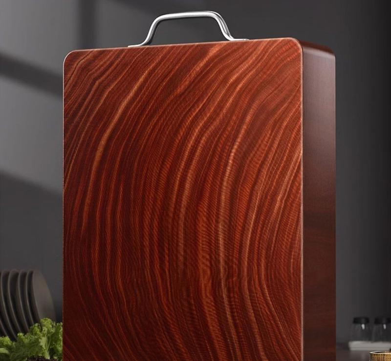 Product Introduction of Papan Pemotong Kayu Besi, Asli dan Antibakteria, Papan Pemotong Kayu Pepejal, Papan Pemotong Isi Rumah, Kalis Cendawan, Papan Melekit Seluruh Kayu, Tebal, Sesuai untuk Kegunaan Dapur 4