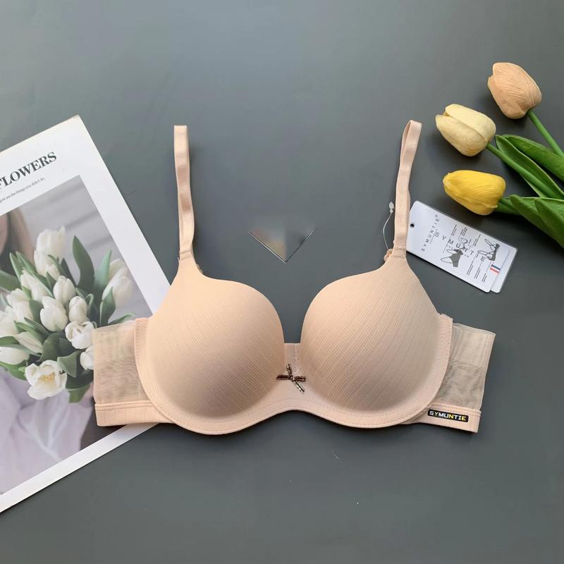 Áo lót nữ su không gọng nâng ngực cup chéo đệm vừa quai thoáng khí Nhung Top Tua Rua Women