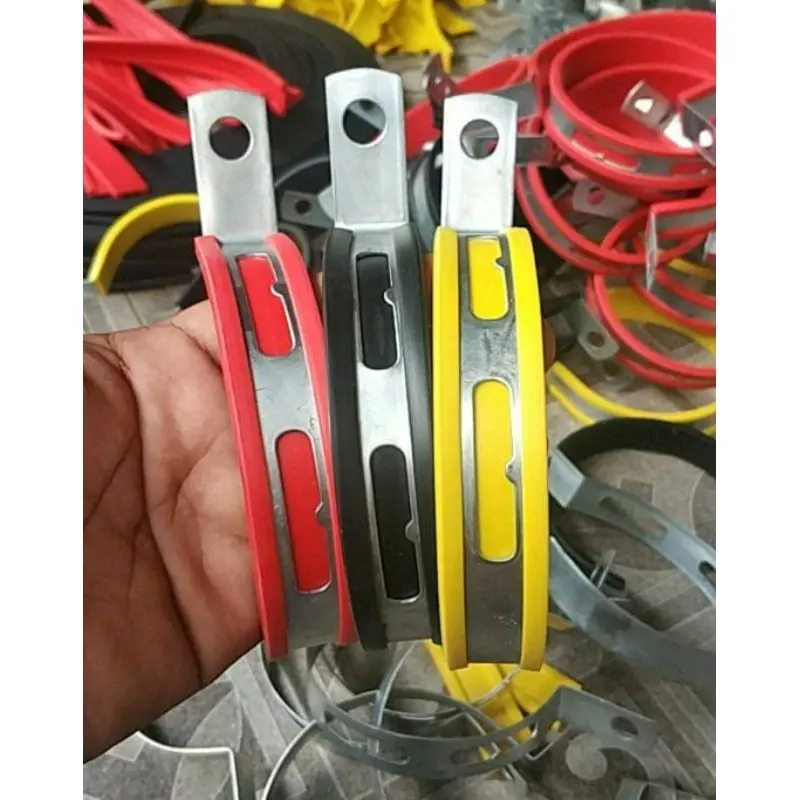 klem knalpot racing / breket knalpot racing berbagai ukuran 2.5 3 3.5 4 4.5 inch Motor Kendaraan Motorcycle 5