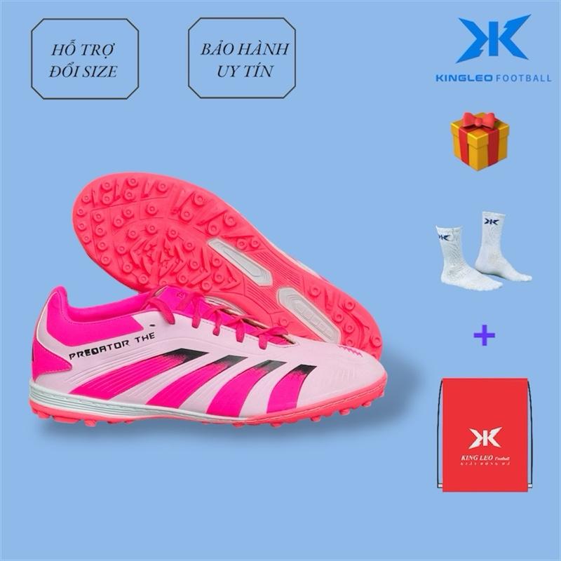 [ Xả Kho Tặng Tất ] Giày Đá Bóng Predator Đế Đệm Khâu Đế Tặng [ Tất, Túi Rút] Sneaker Sport Đá Banh Giày Thể Thao Cao Su 0