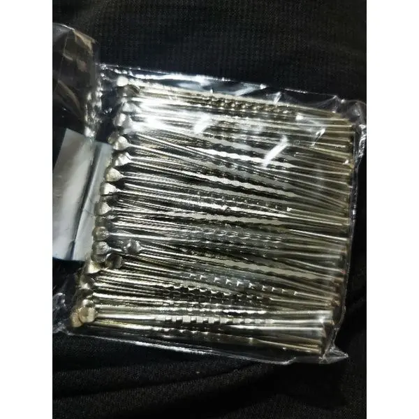 Korek kuping - pinset telinga - pembersih telinga bahan besi croom harga per 4 pcs Ear Removal Kotoran 4