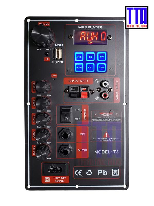 Mạch âm thanh bluetooth - bo mạch loa kéo 3 tấc đơn mini 3TD