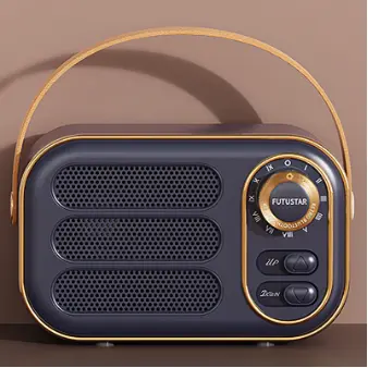 Speaker Bluetooth Portable Wireless FUTUSTAR DW13 Elegan 100% ORI - Obral