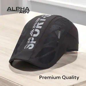 ALPHA ADV Topi Olahrga Aerodinamis Premium Jaring Outdoor Cap Sport Olahraga