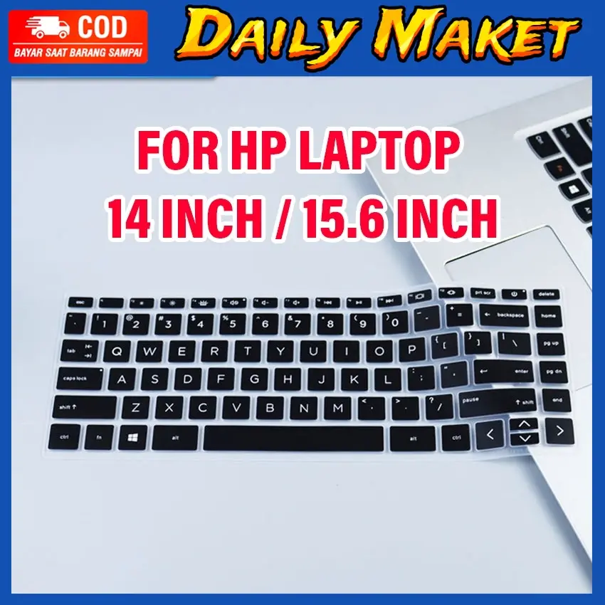 Cover Pelindung Keyboard Protector HP Laptop 14 15 Pavilion 14S 15S (14" inch) / (15.6" inch)