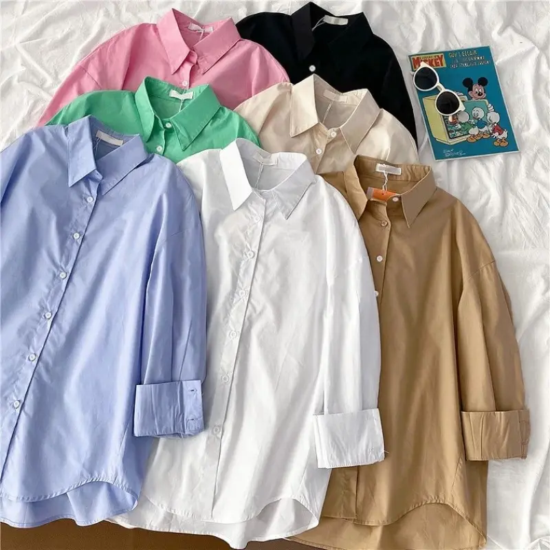 Small and High-end Long Sleeved Vintage Shirt Jacket, Spring/summer Thin Style