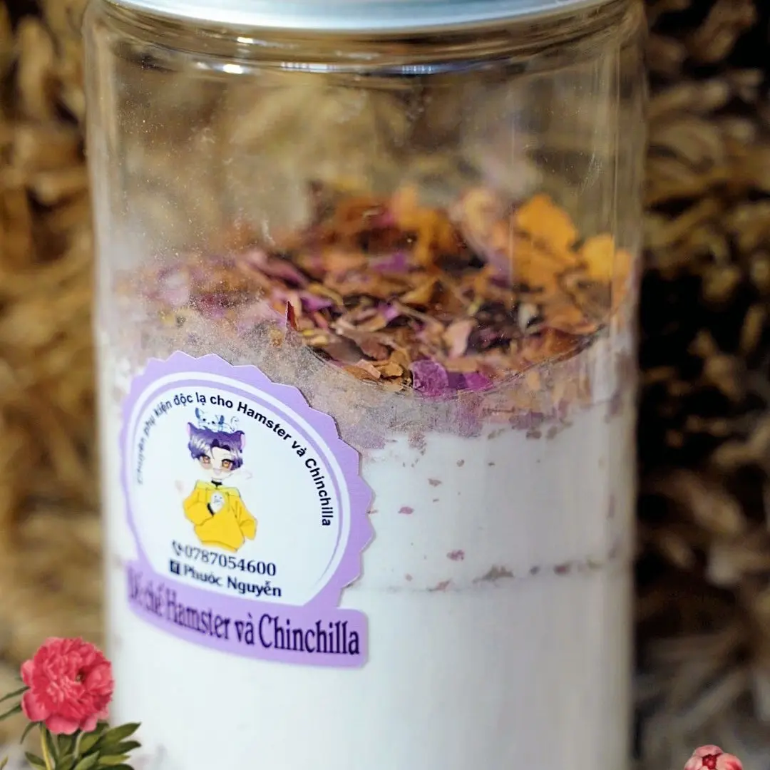 Cát tắm hoa Lavender cho hamster