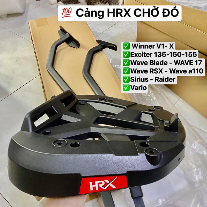 CẢNG GIVI HRX EXCITER 135/150/155 - WINNER X V1 V2 V3 - Raider - Satria - Sirius - Sonic - Cảng Sau chở Hàng cho xe máy