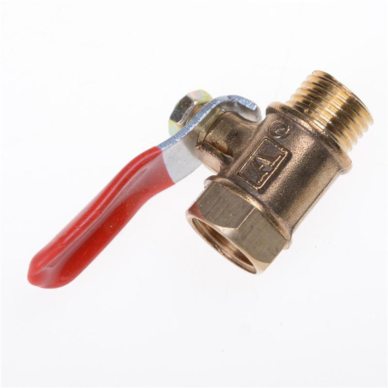 Product Introduction of 1/4'' M/F Full Port Inline Brass Water Air Gas Fuel Line Shut-off Ball Valve 18