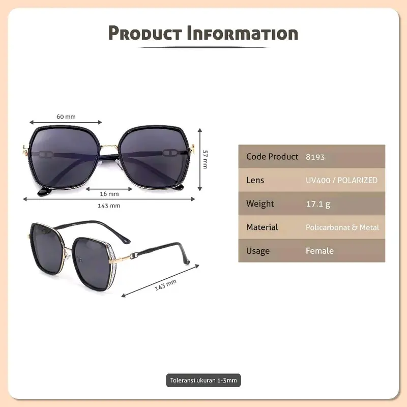 AM - Kacamata Fashion Wanita (8) size sedang 6