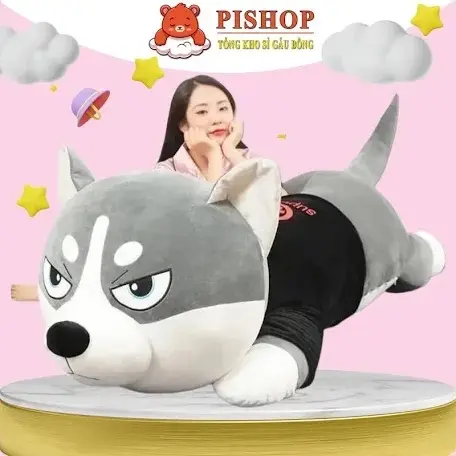 Thú Bông Voi Mimiso Cho Ngào 1m5 - Đồ Chơi Co Giãn 4 Chiều - Toy, Phát Nhạc